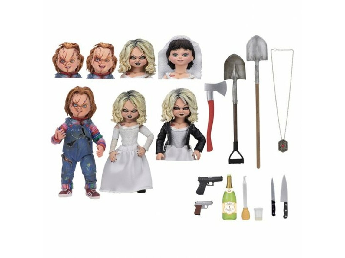 Figura de Acción NECA Chucky y Tiffany
