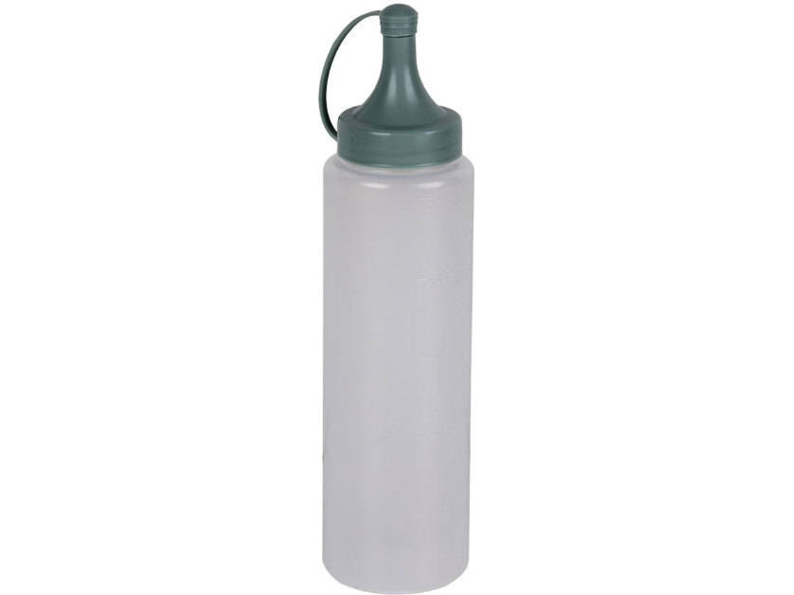 Botella Aceitera Modelo Albahaca 500 Ml Verde Agua 6X23Cm  Caja 12 Unid.