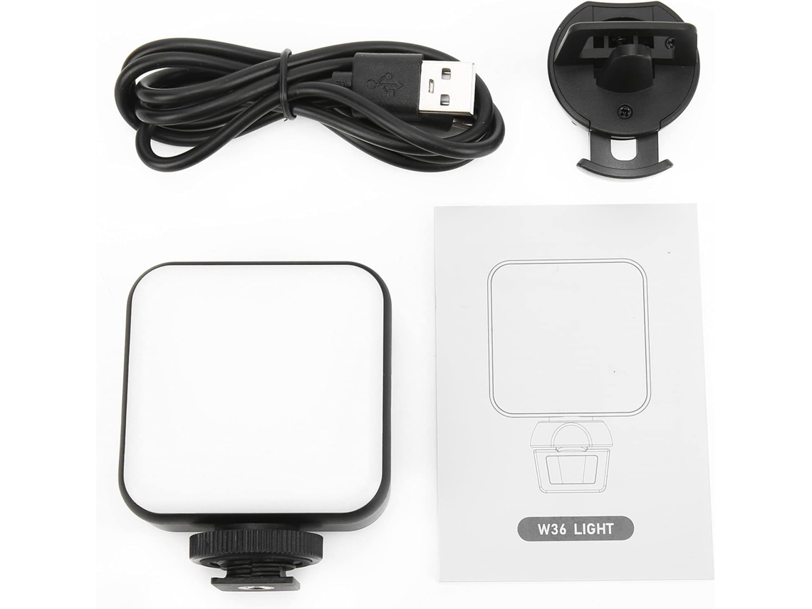 Lámpara Para Videoconferencias Con Clip Desmontable, Iluminación De Oficina Para