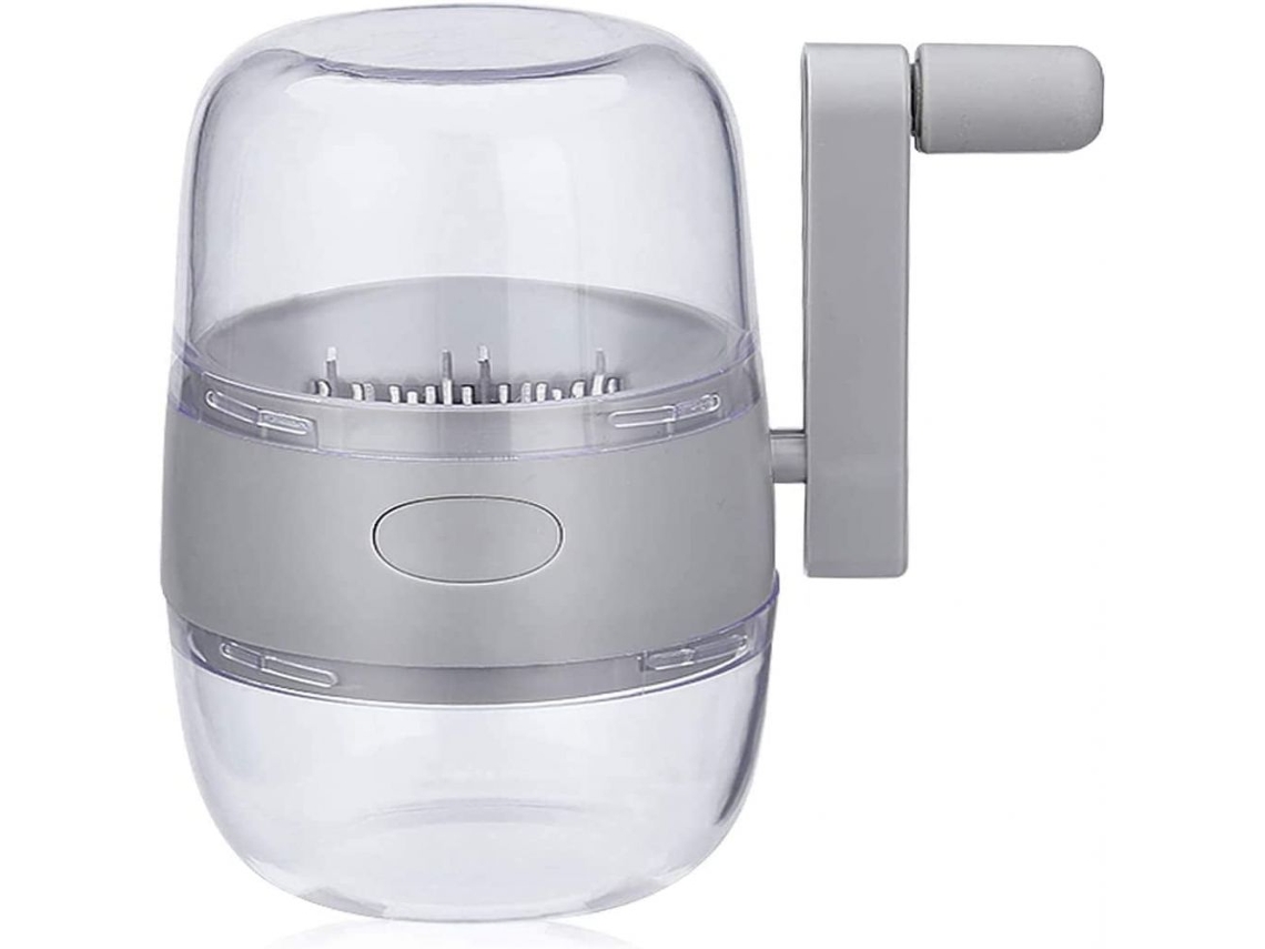 Molinillo Manual De Frutos Secos Con Mango Giratorio De 360 Grados, Triturador De Alimentos Portátil Con Cuchillas De Acero Inoxidable Para Frutos Sec