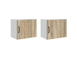 Juego de 2 armarios de cocina de roble Sonoma, 50x31x40 cm, EXCLUSIVO DE LA CASA