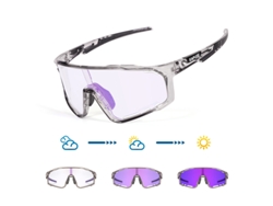 Gafas de ciclismo fotocromáticas unisex MDUG con protección UV400, color morado 2 (no aplicable)