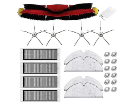 Accesorio Aspiradoras Compatibilidad Universal XIAOMI Roborock S6 S5 Max 26Pcs Roller 5 Side Arm Brus