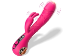 Vibrador Rabbit Punto G, 9 Modos, Estimulador Clítoris