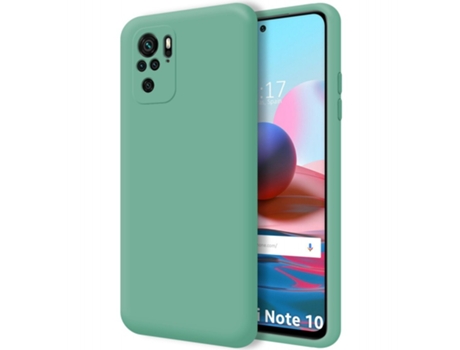 Carcasa Xiaomi Redmi Note 10 / 10S TUMUNDOSMARTPHONE Silicona Líquida Verde