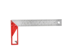 Regla De Ángulo Recto De Acero Inoxidable De 30 Cm, 45°/90°, Multifuncional Para Carpintería.