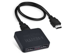 Adaptador De Saída Hdmi De 1 Para 4 Compatível Com 1x4 1x2 4k Full Hd 1080p Comutador Adaptador De Amplificador, Para Hd Tv, Dvd,