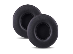 Almohadillas de espuma suave para auriculares Beats Solo 3 con cable, color negro.