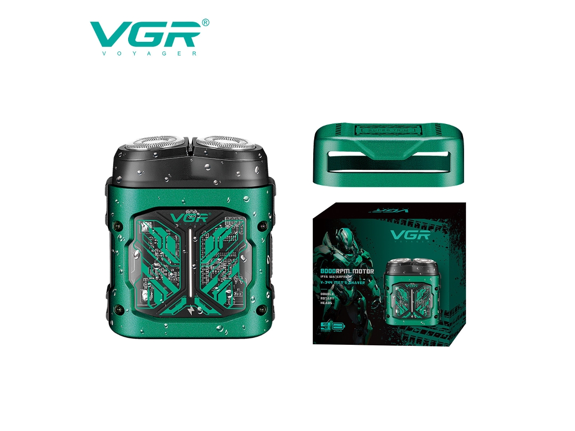 Miniafeitadora (verde), Portátil, Lavable, De Doble Cabezal, Recargable.