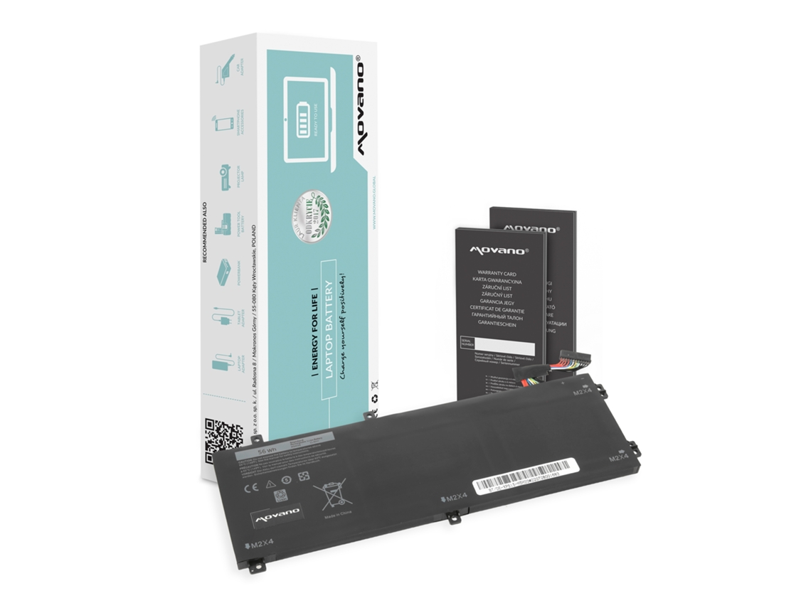 Batería Movano para Dell XPS 15 9550 H5H20
