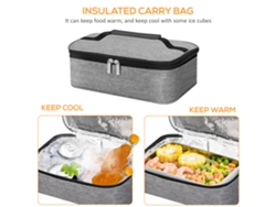 Bolsa térmica portátil para el almuerzo en el camping