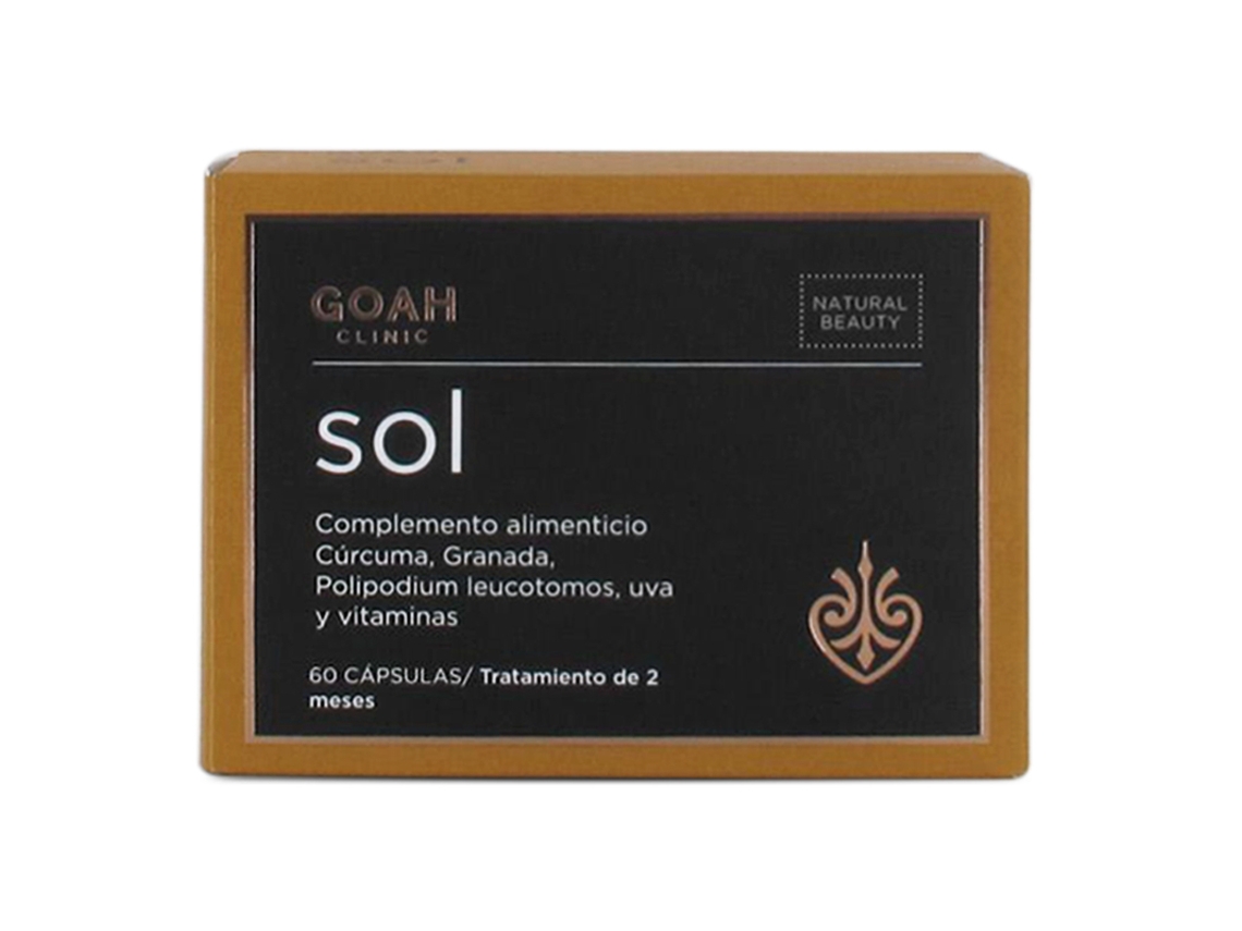 Complemento Alimentar GOAH CLINICS Goah Clinic Sol (60 capsulas)