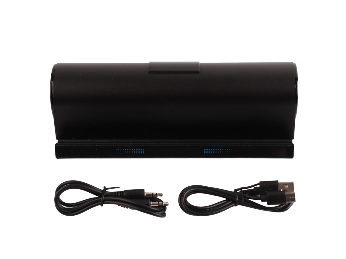 Altavoz Bluetooth estéreo portátil con dos controladores