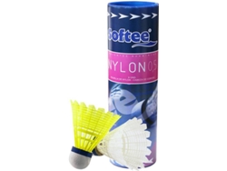 Volante de Bádminton SOFTEE Nylon 0.5 77 (6 Units)