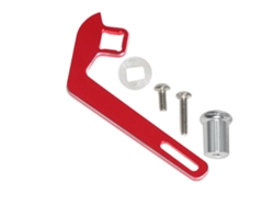 Adaptador De Control De Una Mano Con Gatillo Para Volante De Aleación De Aluminio Cnc Negro Para Controlador De Radio Traxxas Trx4 Maxx Udr