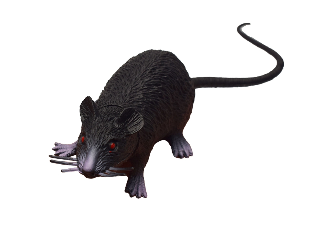 Modelo De Ratón Simulado Pequeño Con Apariencia Realista Figura De Ratón Falso Para Halloween Herramientas Educativas Negro