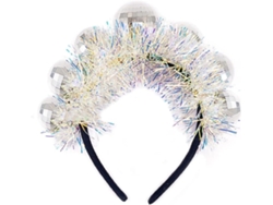 Diadema Vintage Con Efecto Espejo Para Una Fiesta De Cumpleaños De Los Años 70.