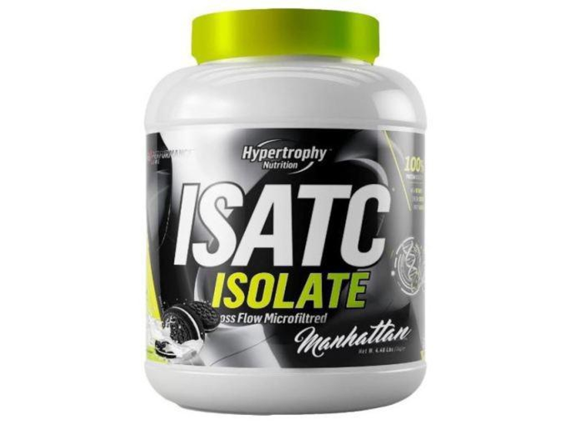 Complemento Alimentar HYPERTROPHY NUTRITION Hypertrophy Nutrition Isolado Isolado Manhattan Biscoitos Pretos 912