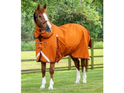Manta impermeable para caballos con cubrecuello PREMIER EQUINE Buster Combo 200g