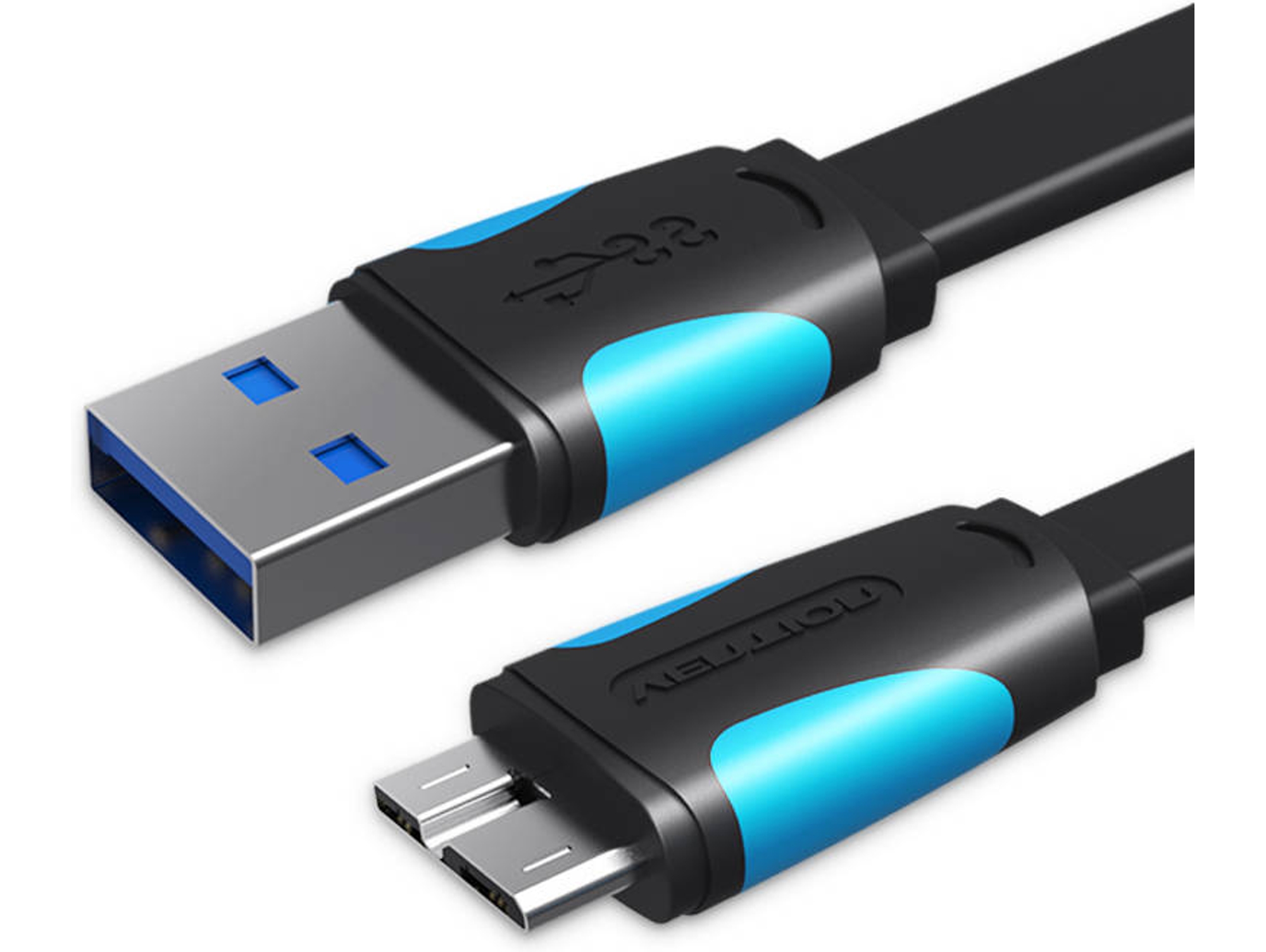 Cable VENTION USB 3.0 USB Macho para Micro USB Macho de 2 m - negro