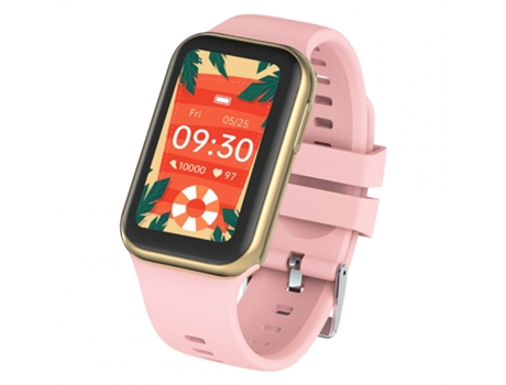 Smartwatch Hembra G132 1 Pantalla a color de 45 pulgadas Ritmo cardíaco Oxígeno en sangre Monitoreo del sueño Impermeable Oro