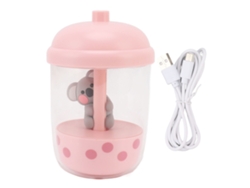 Humidificador portátil de vapor frío con USB, tipo koala, para el hogar.