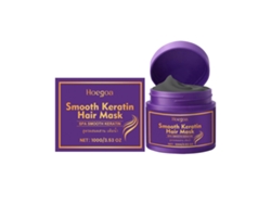 Mascarilla de queratina para reparar el cabello dañado