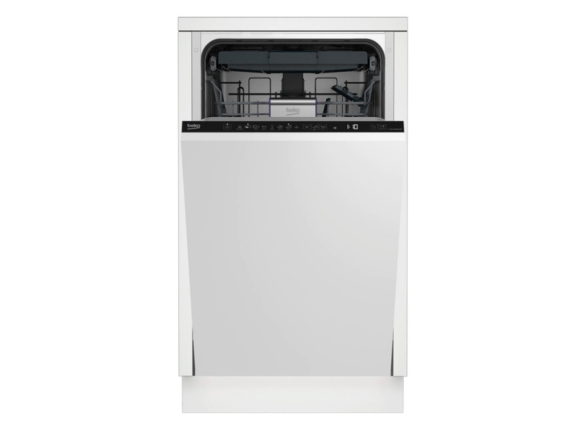 Lavavajillas Integrable BEKO BDIS38040A (10 Cubiertos - 49.4 cm - Panel Negro)