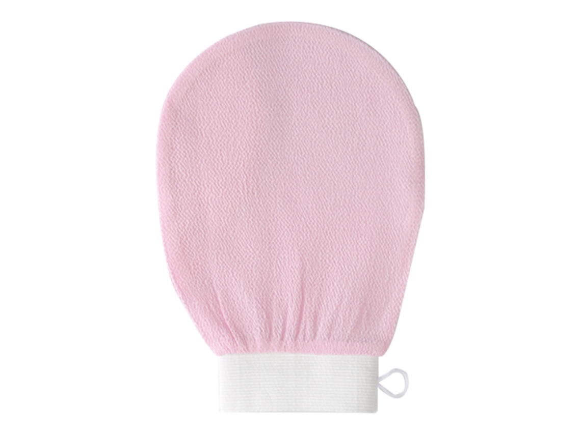 (rosa) Guantes Exfoliantes Profundos (1 Pieza) Guantes Limpiadores De Piel 100% Fibra De Viscosa