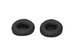 Cuscas De Ouvido Redondas 65mm Fyz‑202 Para Fones De Ouvido Universal Com Sinal L R Preto