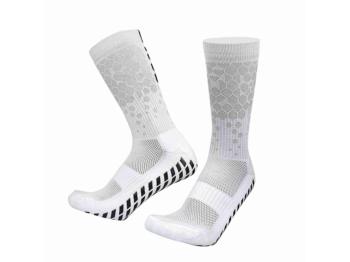 Meias De Futebol Antiderrapantes Unisex Respiráveis Com Grippers Para Yoga Ginástica E Esportes