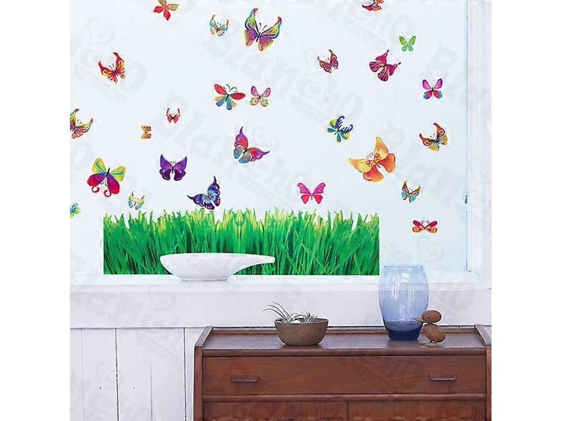 Pegatinas de pared con flores de diente de león, apliques y decoración del hogar slowmoose