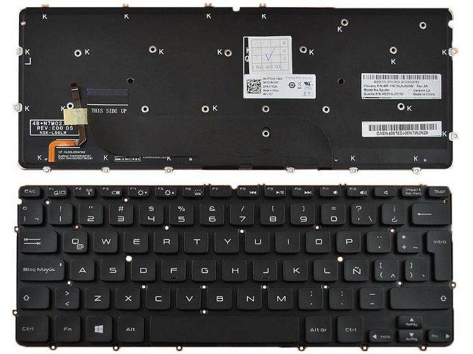 Teclado para Portátil Dell Xps 13 L321X 0X52Tt