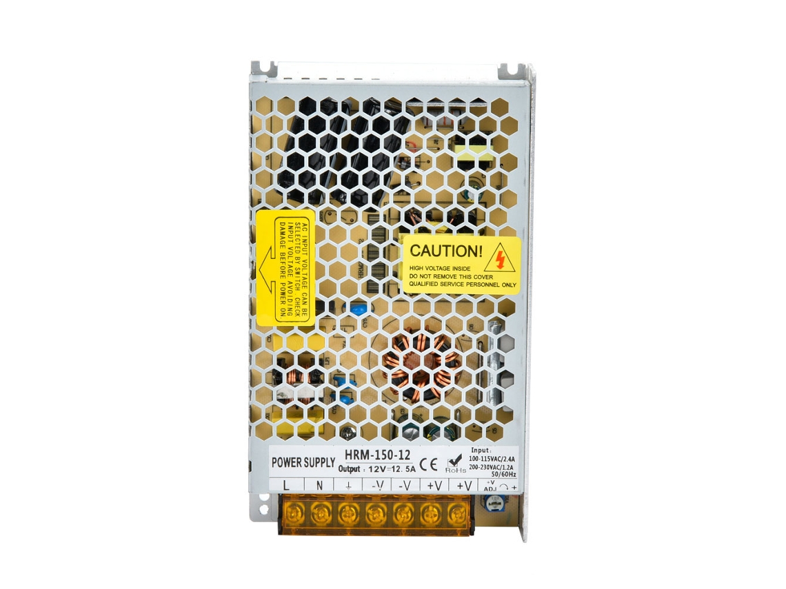 2026velora-fuente De Poder Interruptor Led Ultra Delgada 150w Ac A Dc12v 12.5a Ip20 Regulada Para Tiras Led