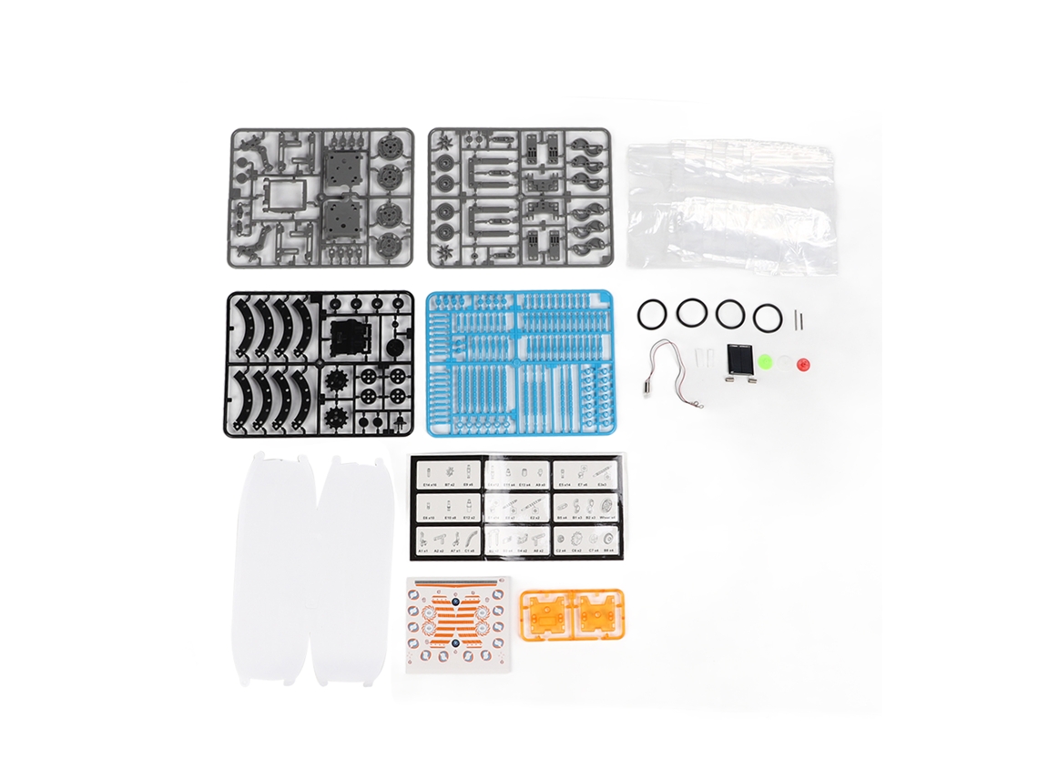 Kit De Robot Solar 12 En 1 Para Armar Y Educar A Los Niños: Juego, Experimento Científico Y Construcción.
