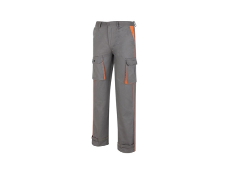 Pantalon Algodon 270 Gr Super Top Gris