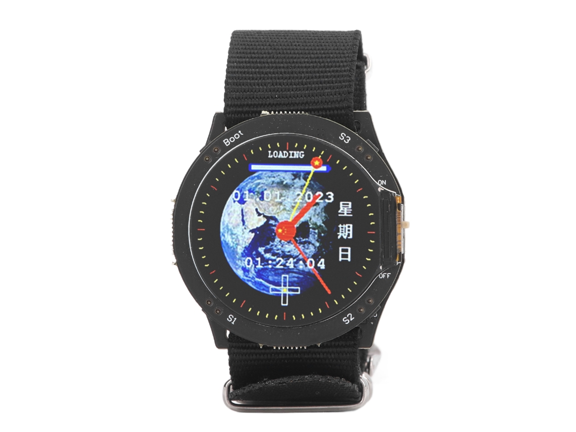 Placa De Desarrollo De Reloj Tft Redonda De 1,28 Pulgadas Para Módulo De Reloj Inteligente Diy Rp2040
