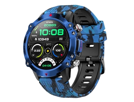 Reloj inteligente con llamada Bluetooth para hombre, IP68, resistente al agua hasta 5atm, rastreador de actividad/deportes al aire libre, Monitor d...