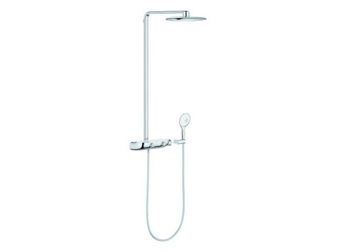 GROHE Rainshower System SmartControl 360 Sistema de ducha mono con mezclador termostático, montado en la pared, Color: cromado