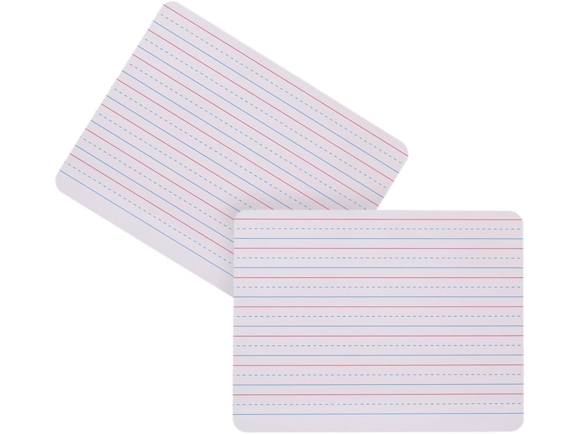 Juego De 2 Pequeñas Pizarras Blancas De Madera Para Escribir Y Dibujar, Ligeras Y Sencillas.