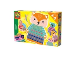 Juego Criativo SES Animal Tejiendo Xl con Cinta I Learn 14025 (Edad Mínima Recomendada: 3 años)