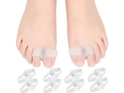 Separador De Dedos De Gel Para Juanetes, 2 Anillos, Paquete De 10 Unidades. Corrector De Juanetes Para Hombres Y Mujeres.