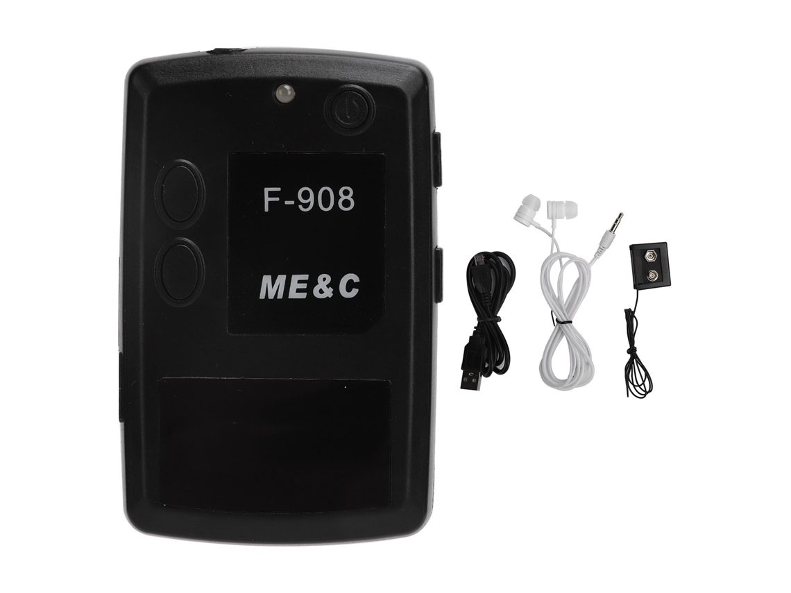 Transmisor Y Receptor Inalámbrico F908 Con Captura Hd De Alta Sensibilidad Para Obras De Construcción Al Aire Libre.