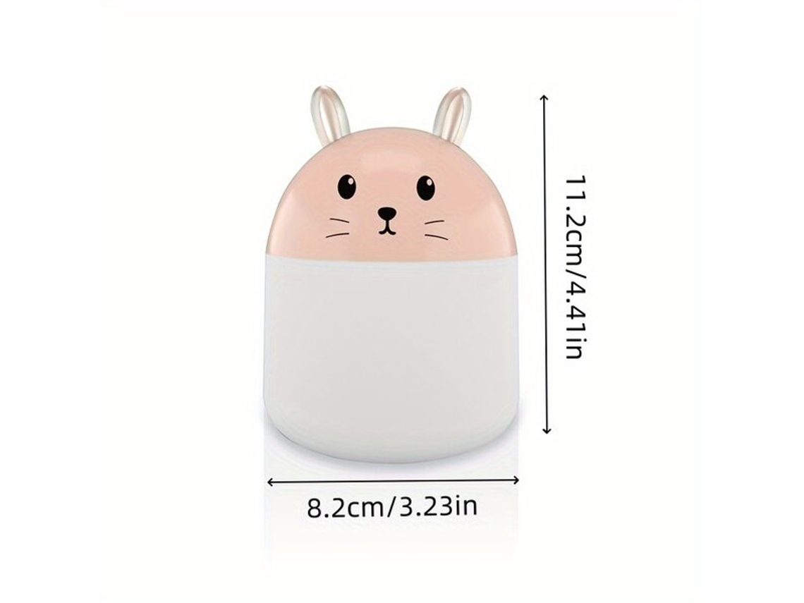 Humidificador USB con forma de gato y luz nocturna. Pickifyvayotoy