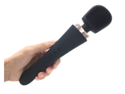 YEMAESRE Masajeador Inalámbrico Suave Sedoso 8 Potentes Velocidades y 20 Vibraciones Vibrador Juguetes Sexuales Negro YEMAESRE