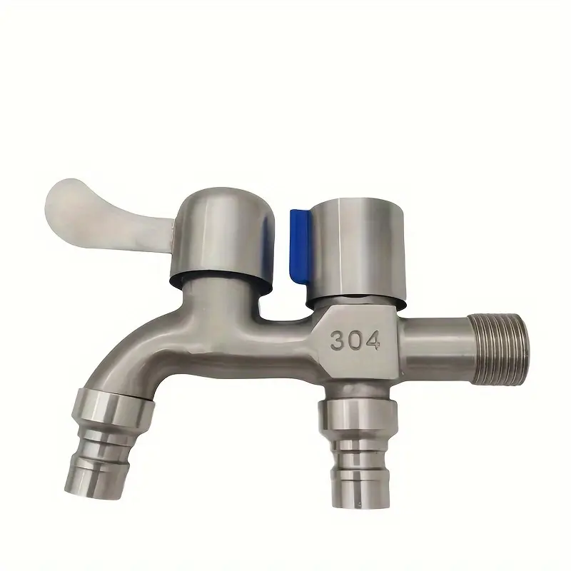 Grifo De Doble Uso Para Lavadora, Interfaz G1/2, Apto Para Exteriores Siurn