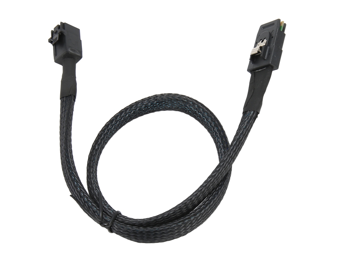 Baoj-2026cabo Mini Sas Sff 8643 Para 8087 Interno Flexível De Baixa Perda 12gbps 1m Para Servidores