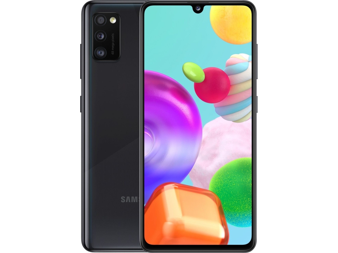Smartphone SAMSUNG Galaxy A41 (Reacondicionado Marcas Mínimas - 64 GB - Negro)