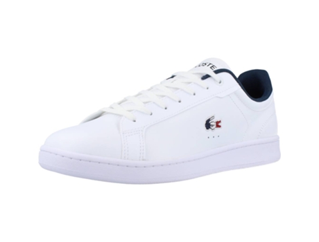 Zapatos de Hombre LACOSTE Carnaby Tri Sma Tecido Blanco (45)