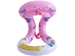 Flotador hinchable, bañador hinchable, chaleco hinchable para niños principiantes - poni rosa (apto para niños de 2 a 6 años)